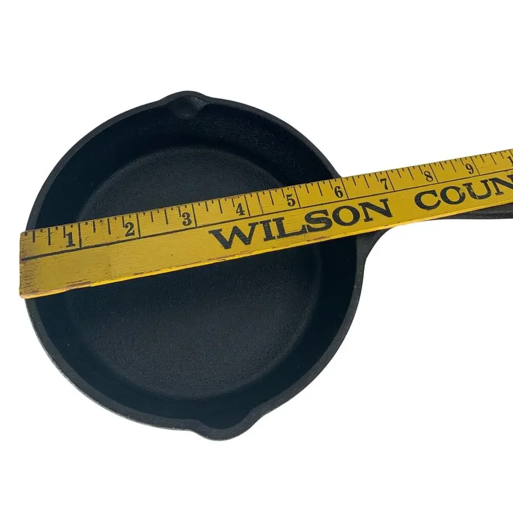 9 Inch Cast Iron Skillet Choice Black Small Seasoned Personal Frying Pan Mini